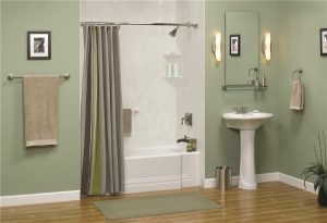 Redan Bathtub Enclosures bath remodel refit 300x205