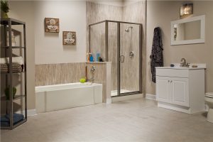 North Metro Shower Door Installation bath shower remodel 300x200