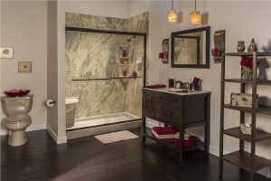 Lithonia Shower Door Installation new shower install 300x200