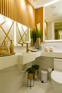 Lilburn Half Bath Remodel Canva White Bathroom Toilet Bowl 200x300