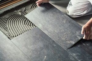Lithonia Bathroom Tile Installation AdobeStock 209751565 300x200